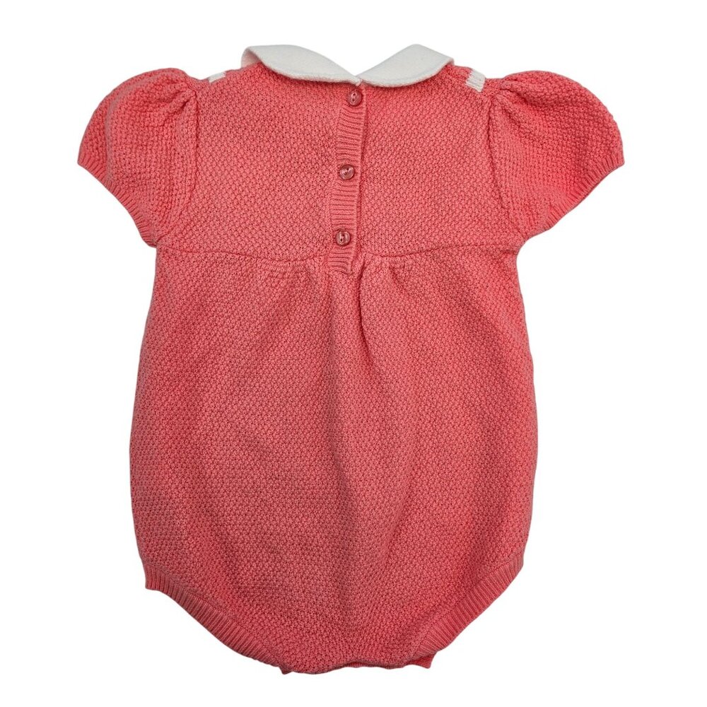 NWT Janie and Jack Knit Collared Onsie Size 6-12 mos. - Picture 2 of 5